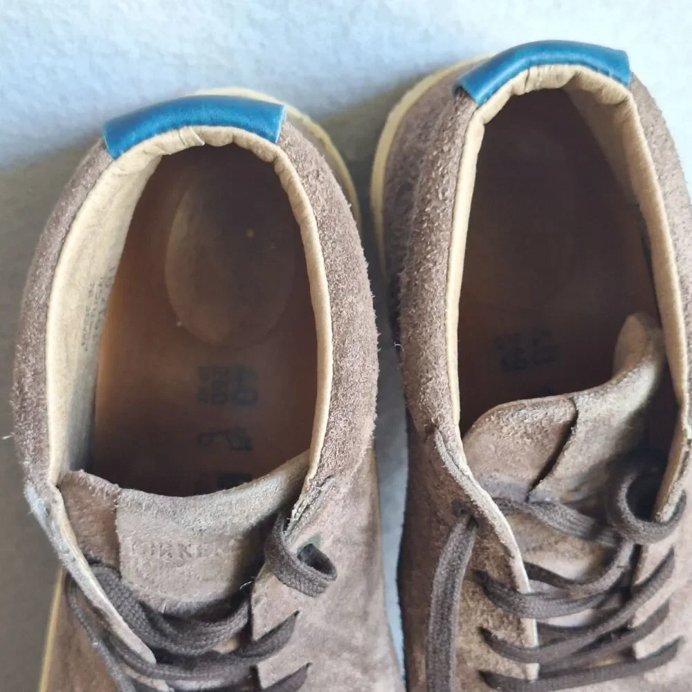 Birkenstock Bandon Chukka Boots Mens 40 Suede Lace Up Shoes Sneakers 7.5 Sneaker
